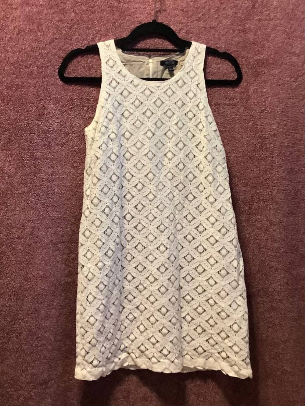 Apt. 9 White/Cream Lace Dress (Petite)